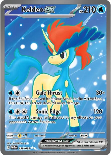 Picture of Keldeo ex