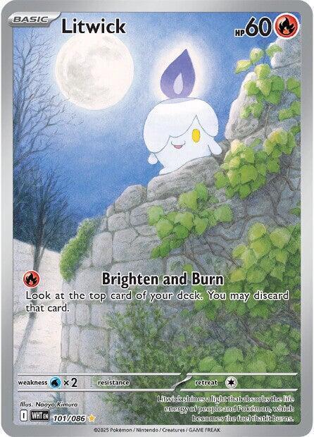 Pokemon White Flare Logo or Card