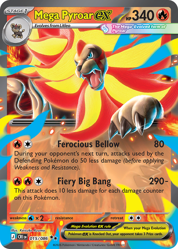 Picture of Mega Pyroar ex