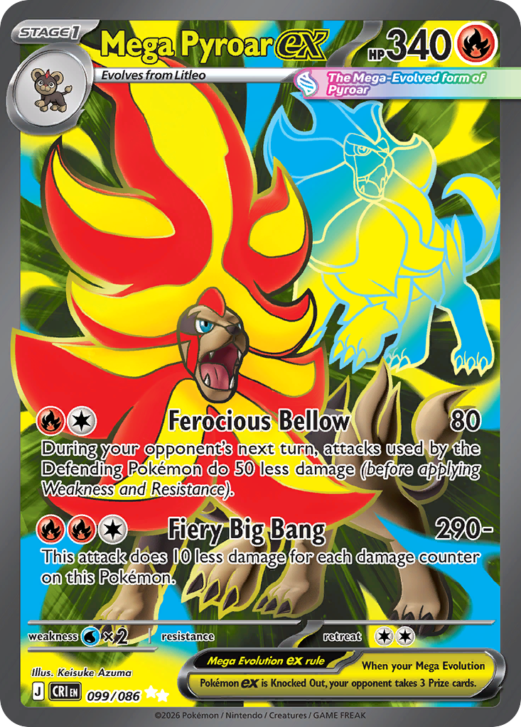 Picture of Mega Pyroar ex