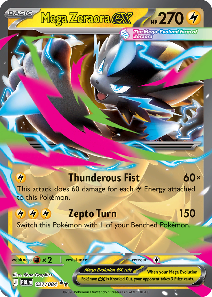 Picture of Mega Zeraora ex