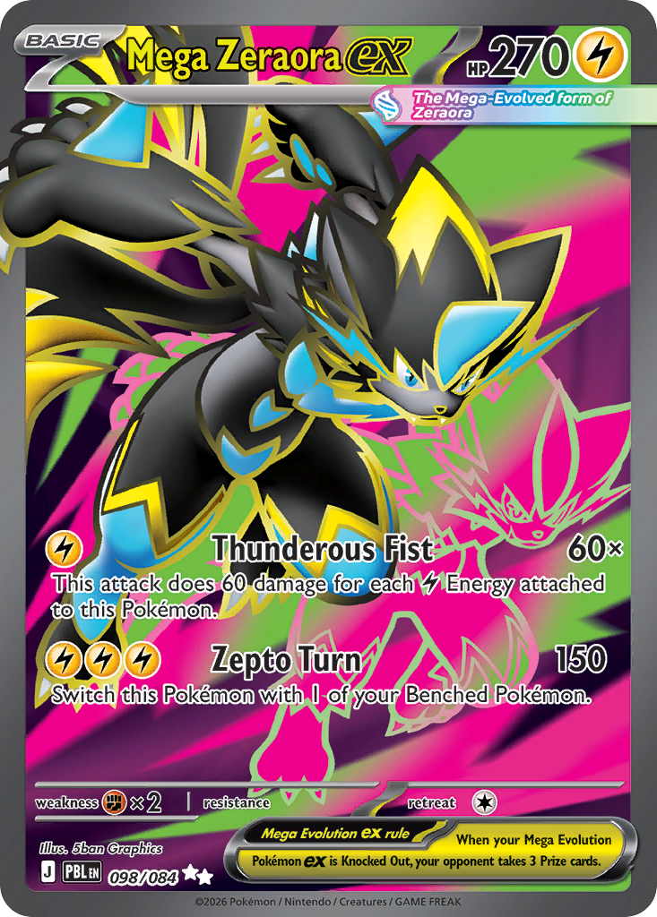 Picture of Mega Zeraora ex