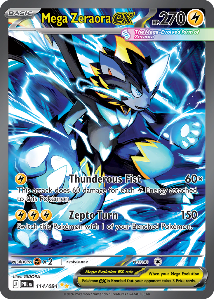 Picture of Mega Zeraora ex