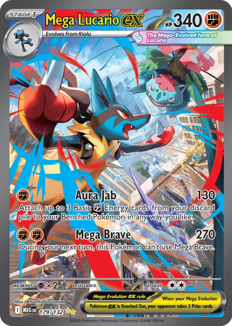Picture of Mega Lucario Ex