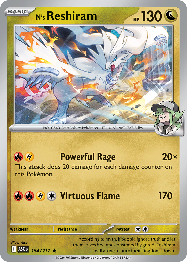 Picture of N's Reshiram