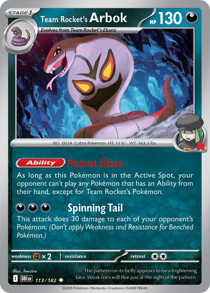 Picture of Team Rocket's Arbok