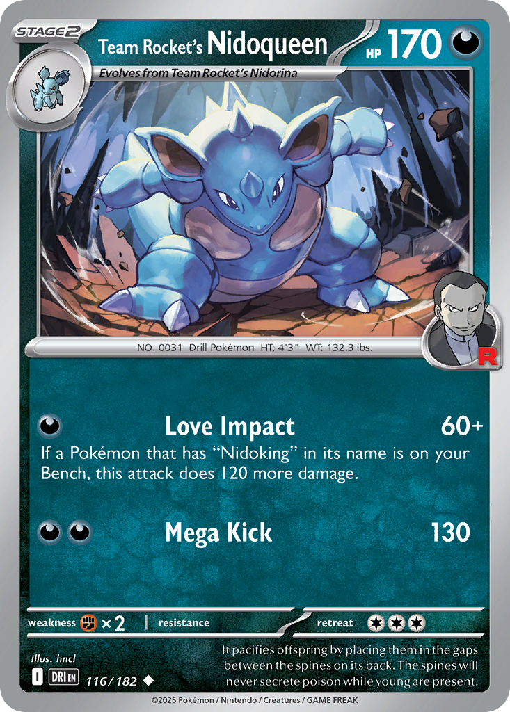 Picture of Team Rocket's Nidoqueen