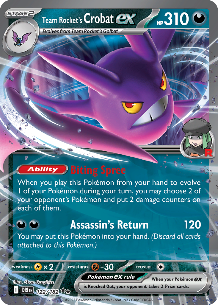Picture of Team Rocket's Crobat Ex