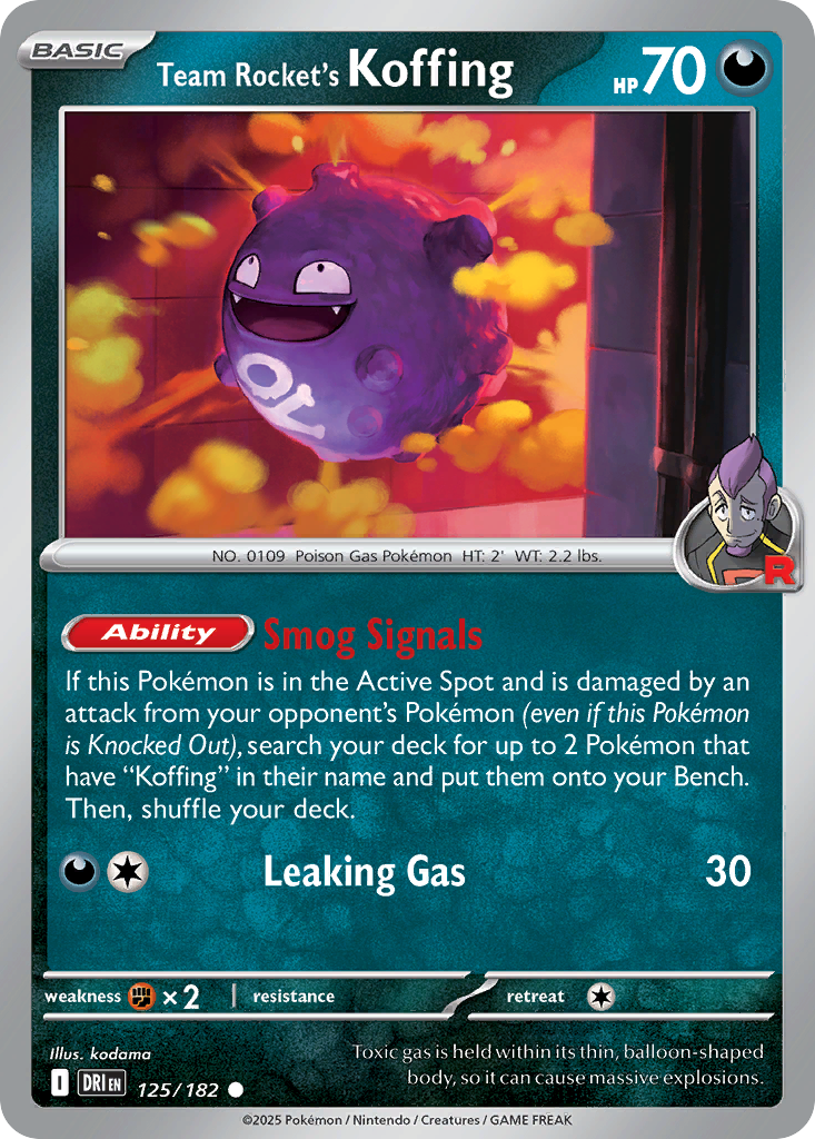 Picture of Team Rocket's Koffing