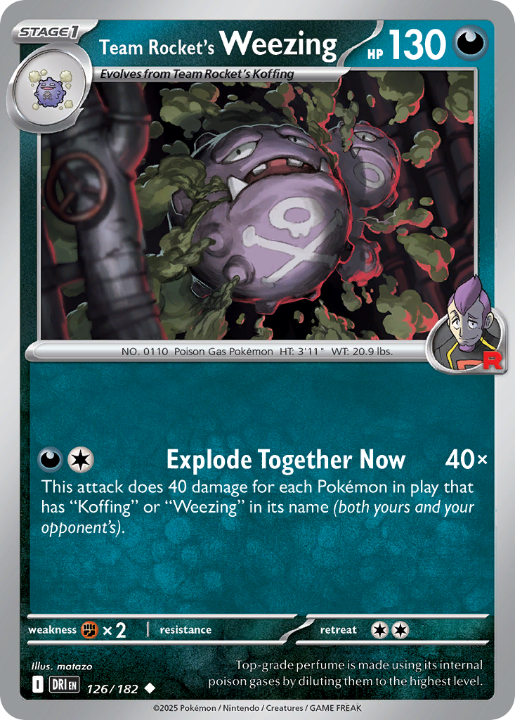 Picture of Team Rocket's Weezing