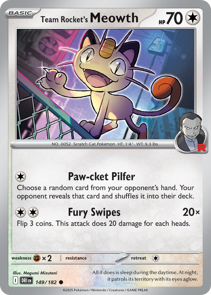 Picture of Team Rocket's Meowth