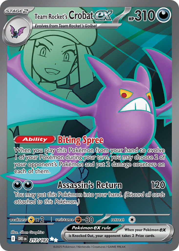 Picture of Team Rocket's Crobat ex