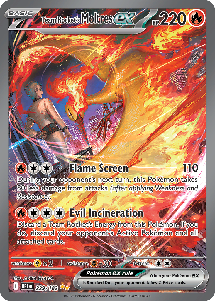 Picture of Team Rocket's Moltres ex