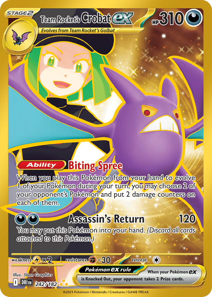 Picture of Team Rocket's Crobat ex