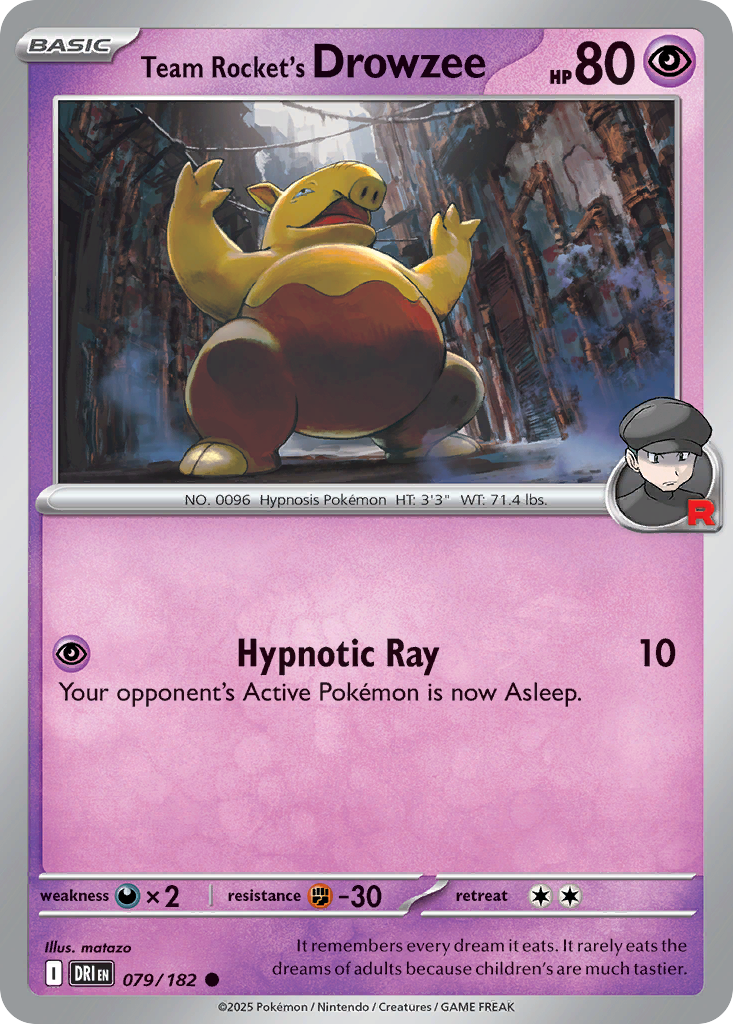 Picture of Team Rocket's Drowzee