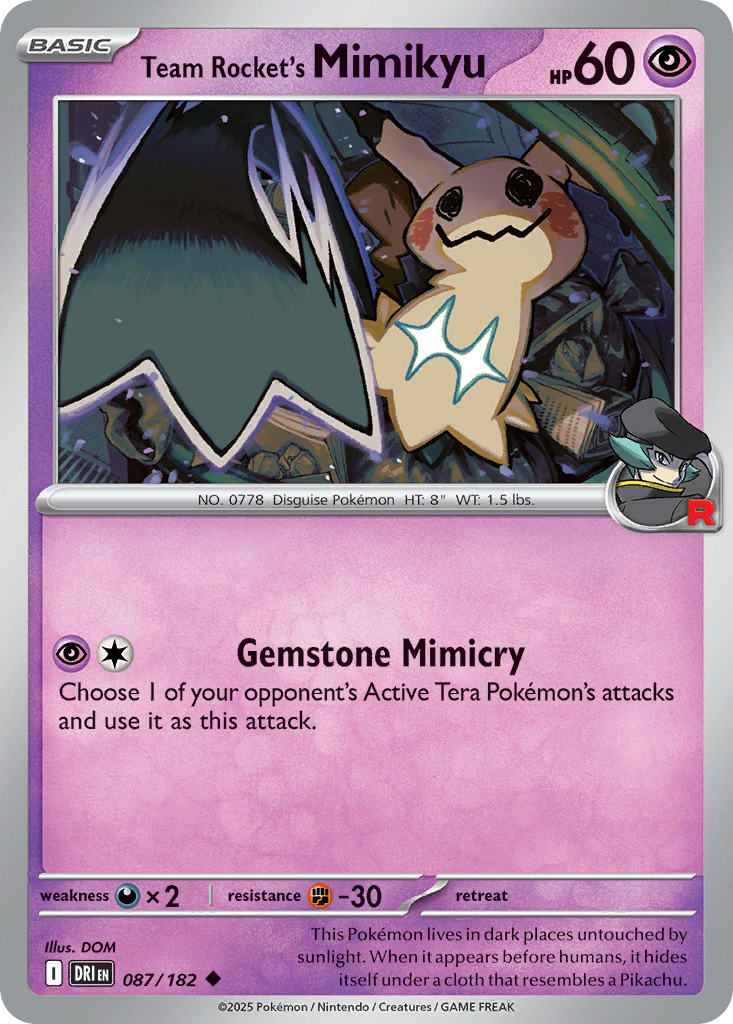 Picture of Team Rocket's Mimikyu