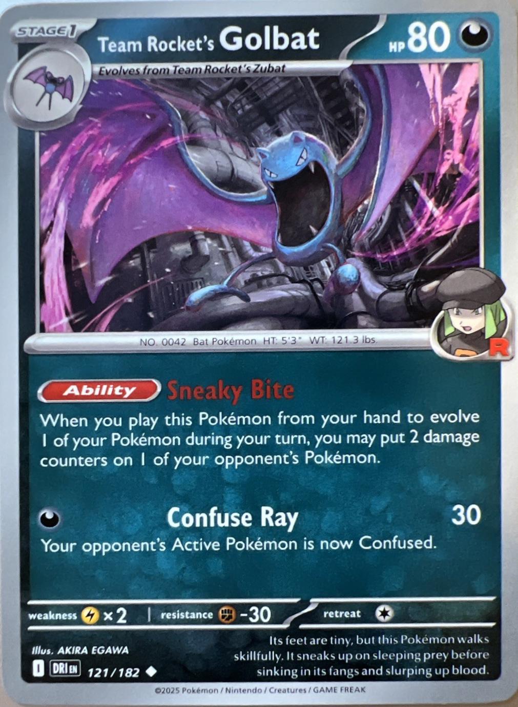 Picture of Team Rocket's Golbat