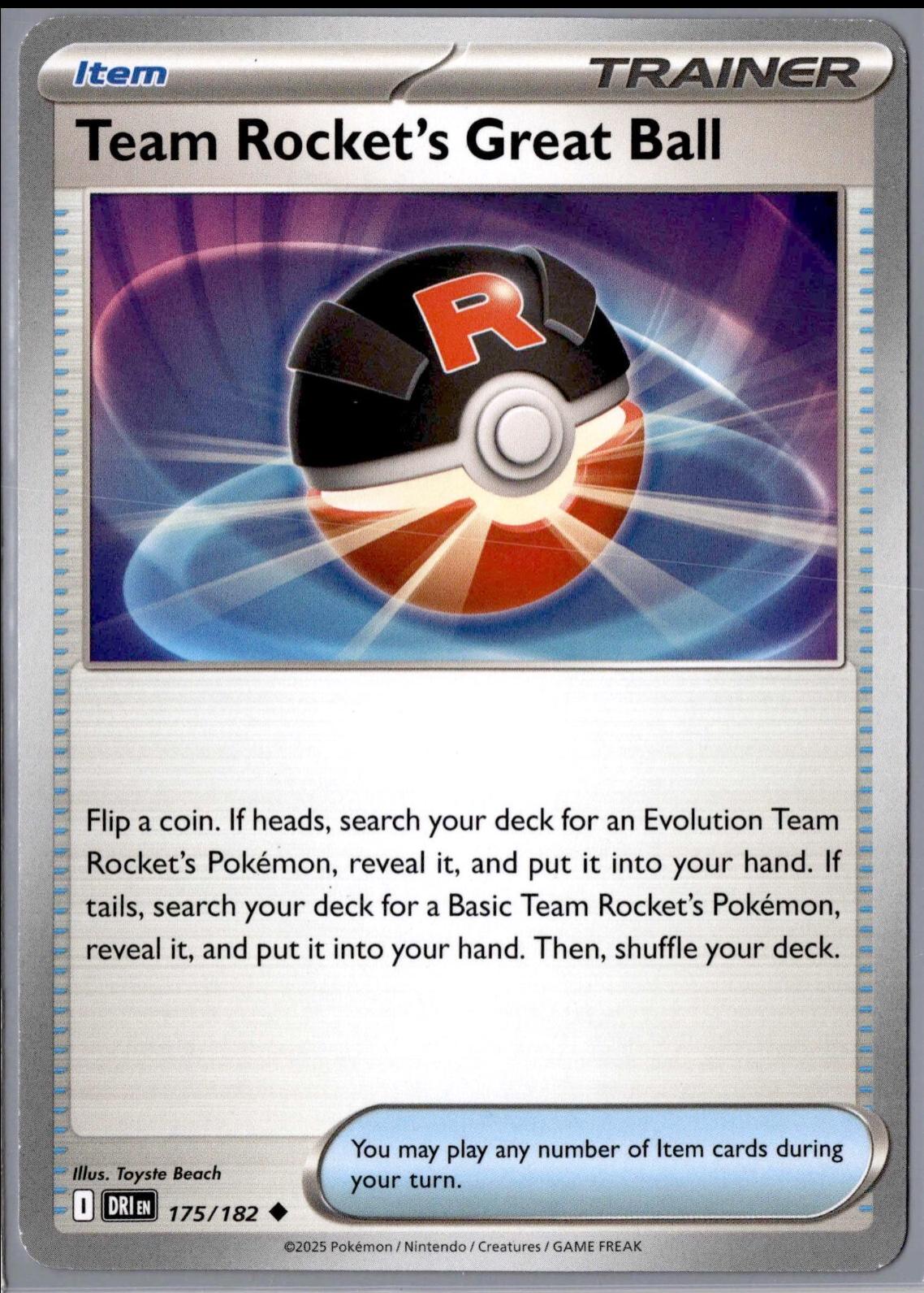 Picture of Team Rocket's Great Ball