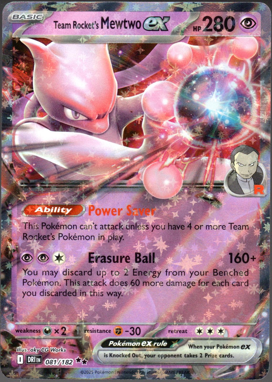 Picture of Team Rocket's Mewtwo Ex