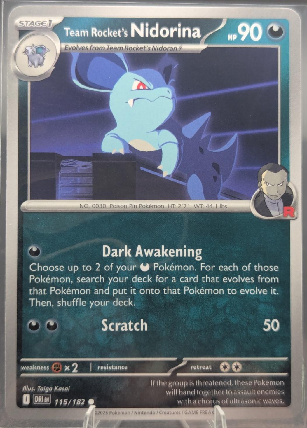 Team Rocket's Nidorina