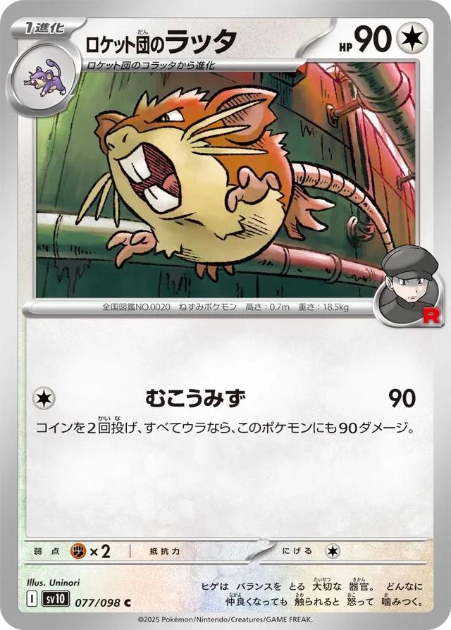 Picture of Team Rocket's Raticate