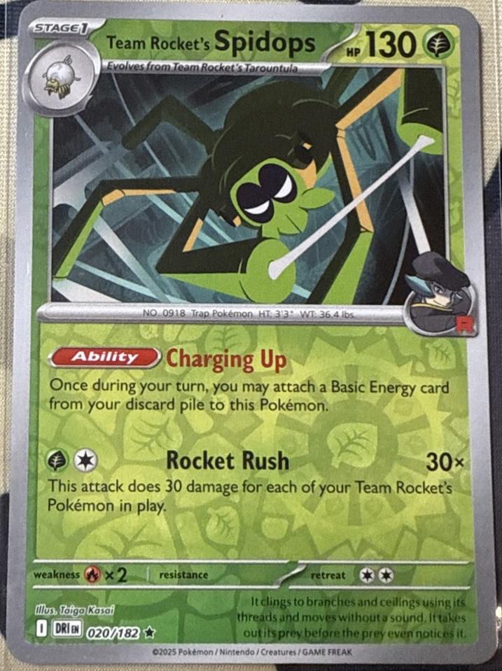 Picture of Team Rocket's Spidops