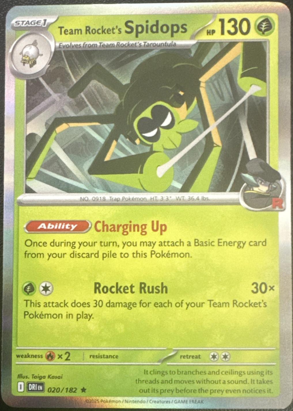 Picture of Team Rocket's Spidops
