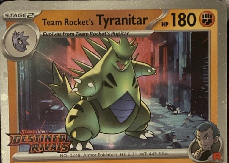 Picture of Team Rocket's Tyranitar