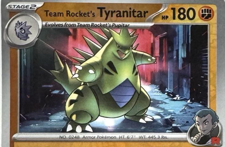 Picture of Team Rocket's Tyranitar