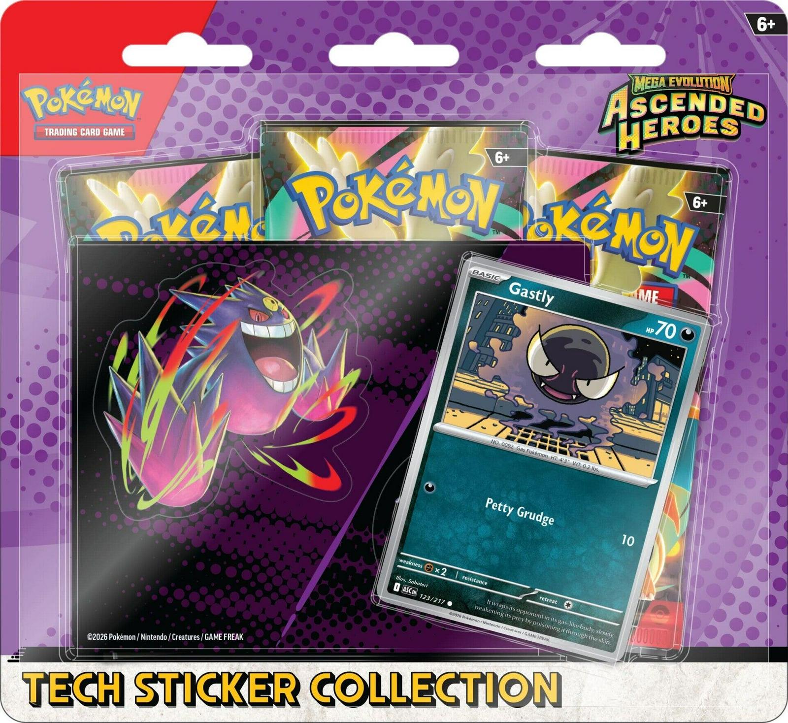 Picture of Tech Sticker Collection: Gastly