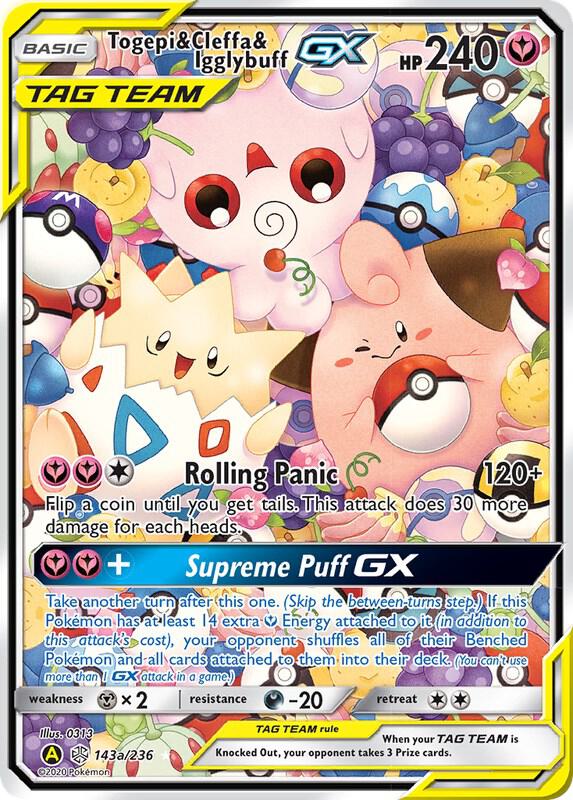 Picture of Togepi & Cleffa & Igglybuff GX