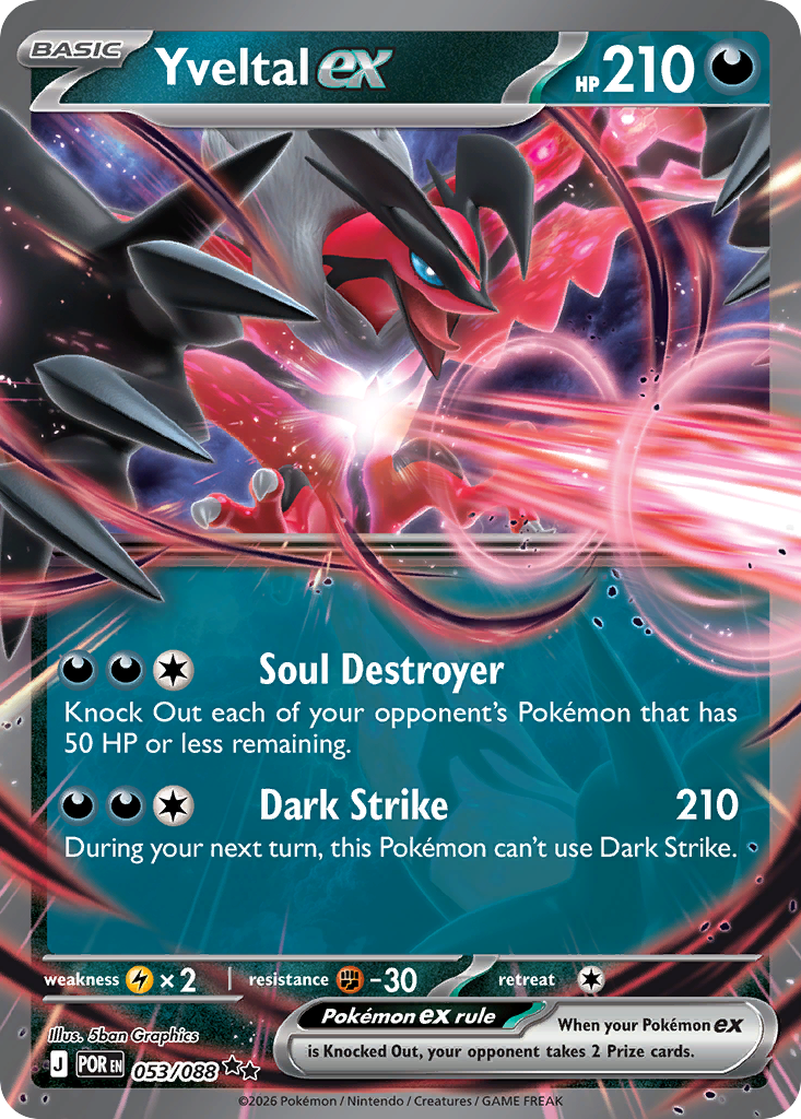 Picture of Yveltal ex