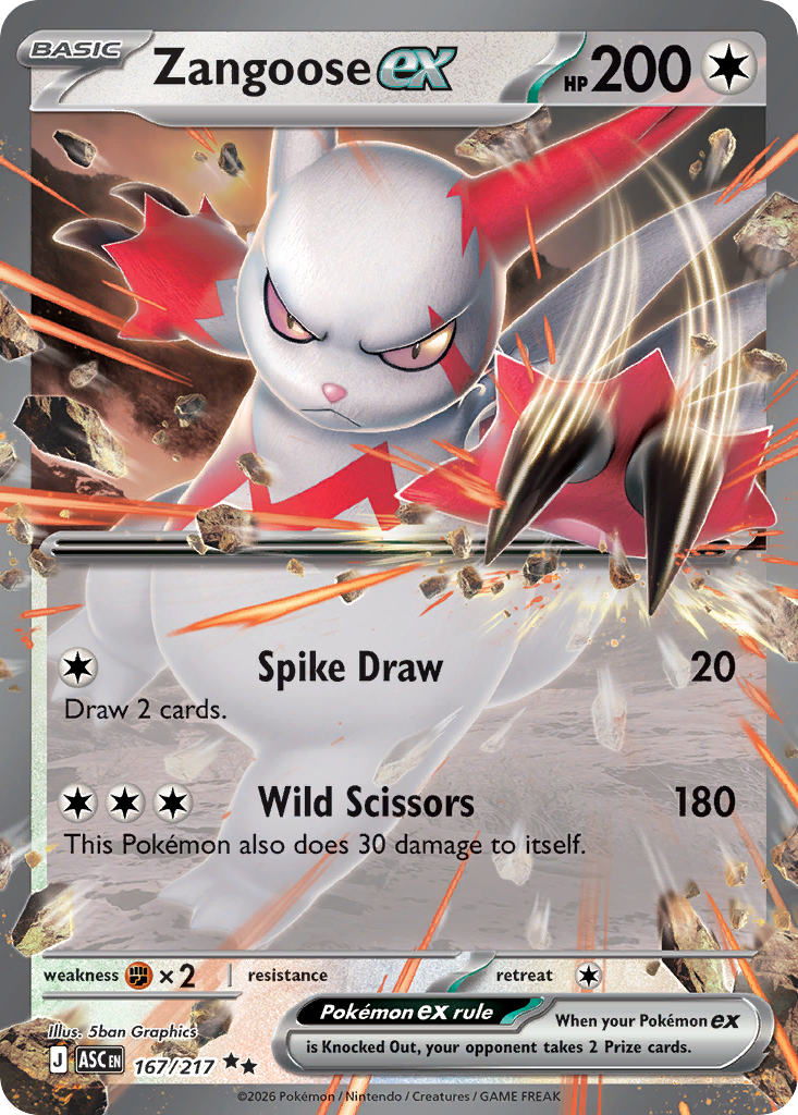 Picture of Zangoose ex