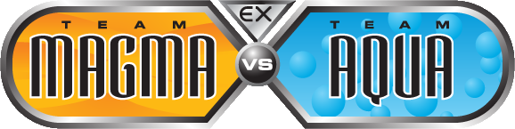 Pokemon Team Magma & Team Aqua Logo or Card