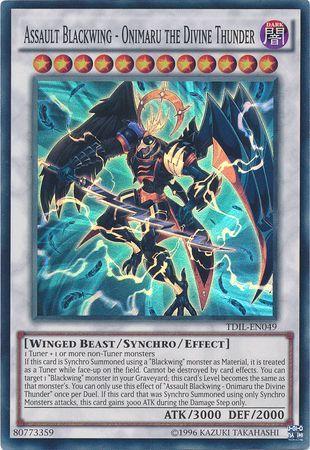 Image of Assault Blackwing - Onimaru the Divine Thunder