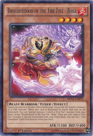 Image of Brotherhood of the Fire Fist - Boar