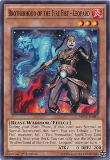 Image of Brotherhood of the Fire Fist - Leopard
