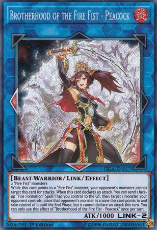 Image of Brotherhood of the Fire Fist - Peacock
