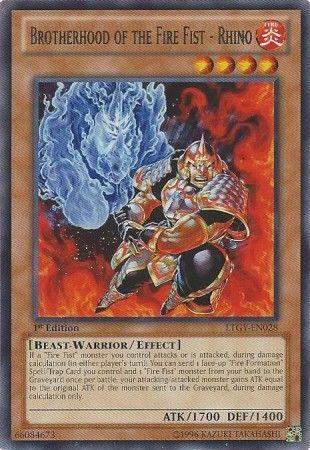 Image of Brotherhood of the Fire Fist - Rhino