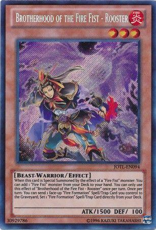 Image of Brotherhood of the Fire Fist - Rooster