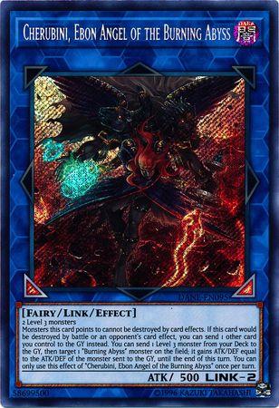 Image of Cherubini, Ebon Angel of the Burning Abyss