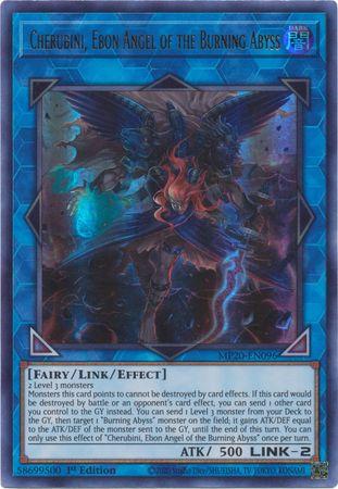 Image of Cherubini, Ebon Angel of the Burning Abyss