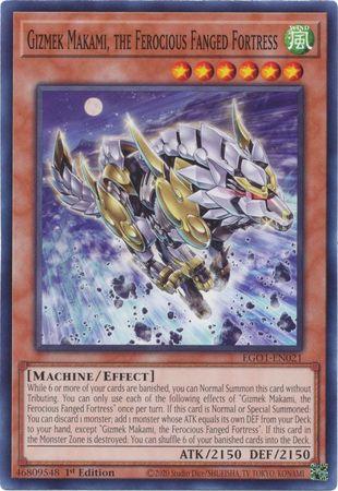 Image of Gizmek Makami, the Ferocious Fanged Fortress