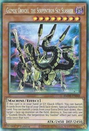 Image of Gizmek Orochi, the Serpentron Sky Slasher