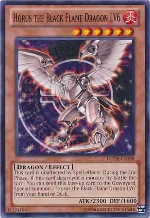 Image of Horus the Black Flame Dragon LV6