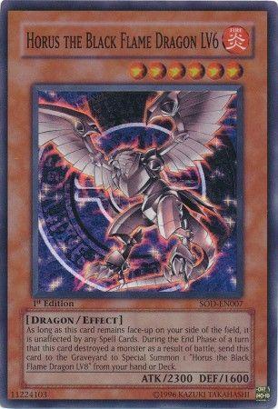 Image of Horus the Black Flame Dragon LV6