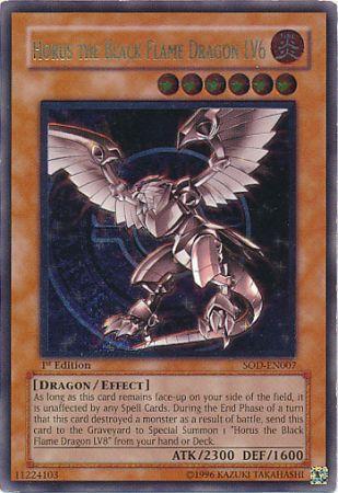 Image of Horus the Black Flame Dragon LV6