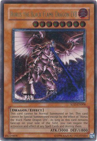 Image of Horus the Black Flame Dragon LV8