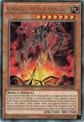 Image of Kumongous, the Sticky String Kaiju