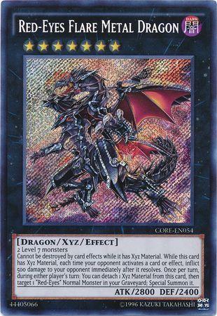 Image of Red-Eyes Flare Metal Dragon